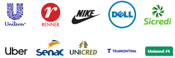 Logos de empresas atendidas